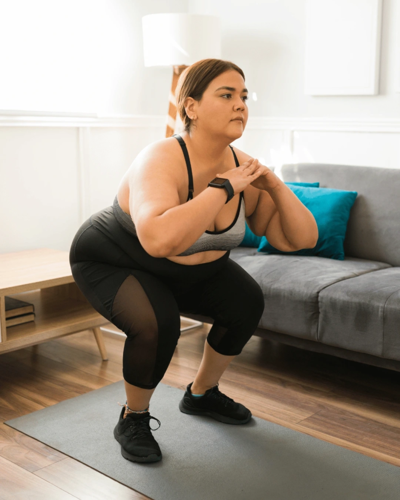 exercices debutants hiit sans impact